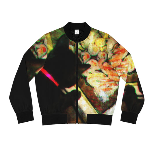Cat & Sushi Women's Bomber Jacket
